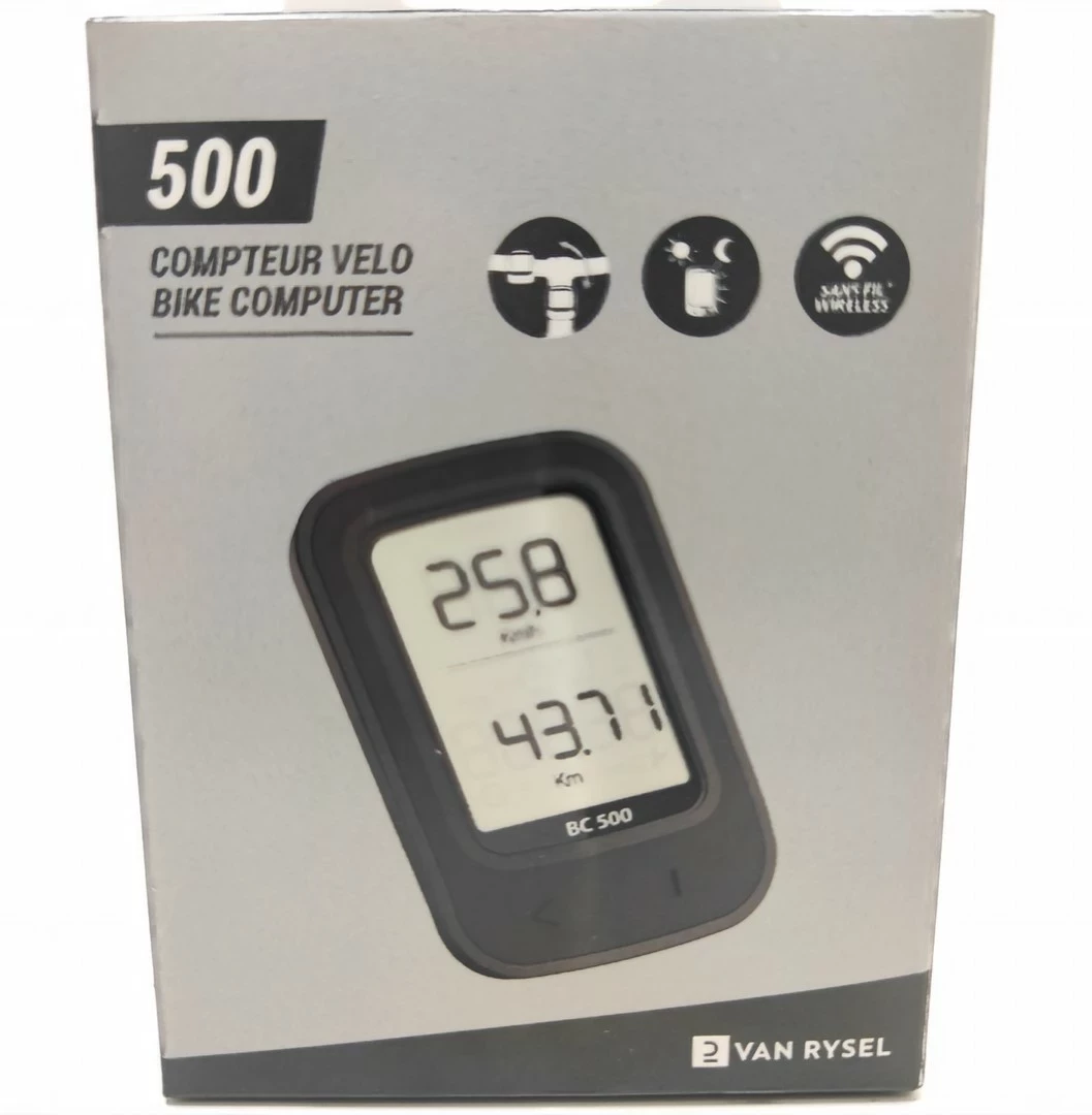 LICZNIK ROWEROWY BEZPRZEWODOWY VAN RYSEL BC 500 Liczniki rowerowe Loombard.pl