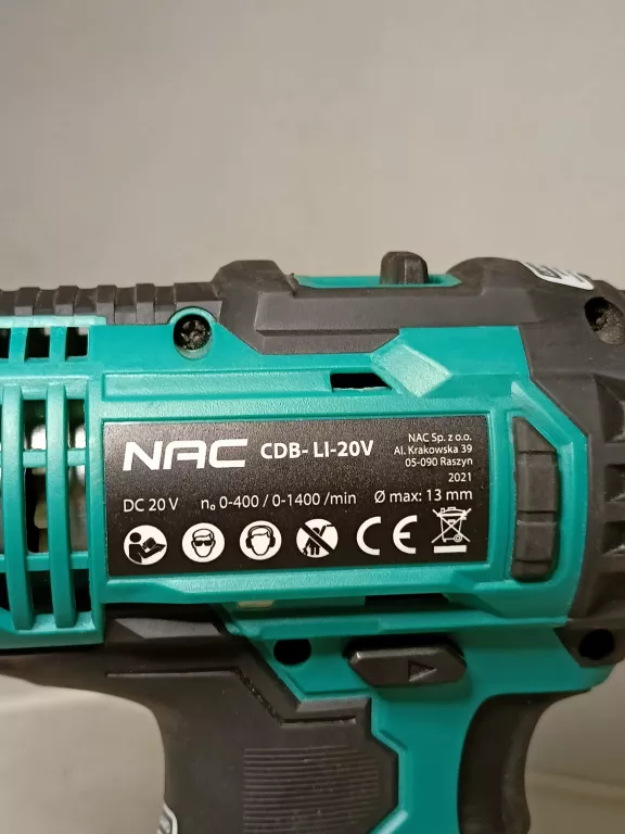 wiertarko-wkretarka-akumulatorowa-nac-cdb-li-20v-marka-nac