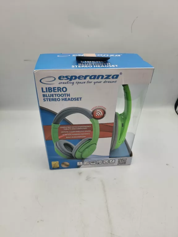 Esperanza libero bluetooth online stereo headset