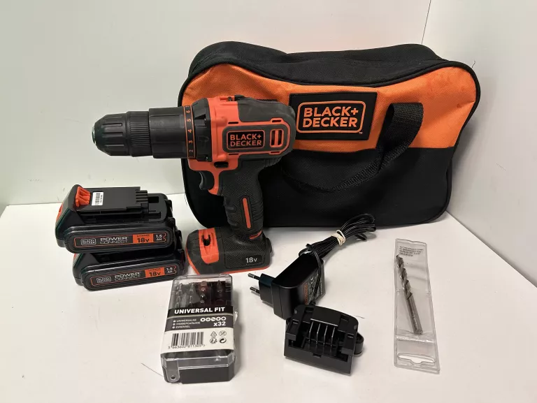 WKRĘTARKA BLACK&DECKER BCD700S 2BAT ŁAD TORBA