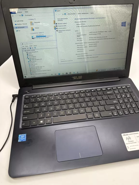 laptop-asus-e502n-128ssd-4-ram-pentium-11ghz-15-stan-uzywany
