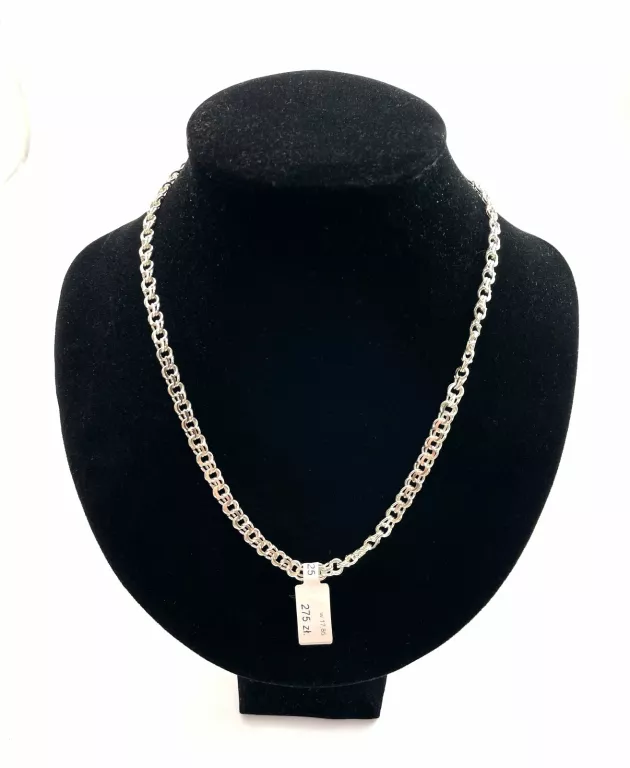 SREBRNY ŁAŃCUSZEK 17,85G 925 45CM