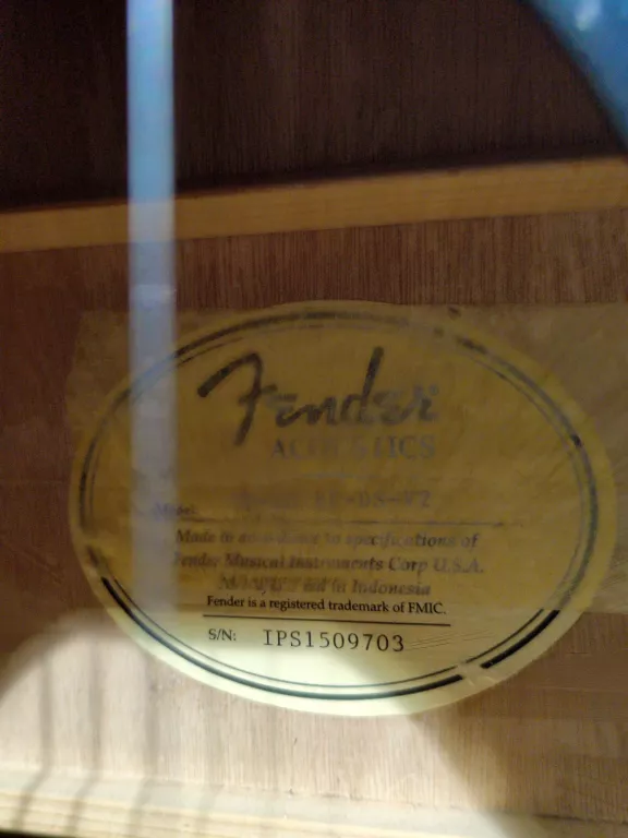 GITARA FENDER CD-60 BK V2 + POKROWIEC