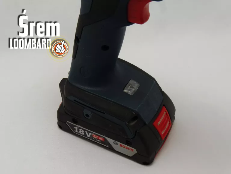 WKRĘTARKA BOSCH GSR 18 V-EC FC2, 2 AKU, ŁADOWARKA