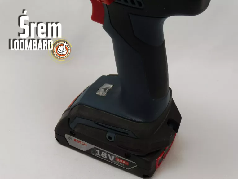 WKRĘTARKA BOSCH GSR 18 V-EC FC2, 2 AKU, ŁADOWARKA