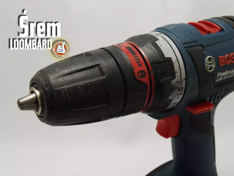 WKRĘTARKA BOSCH GSR 18 V-EC FC2, 2 AKU, ŁADOWARKA