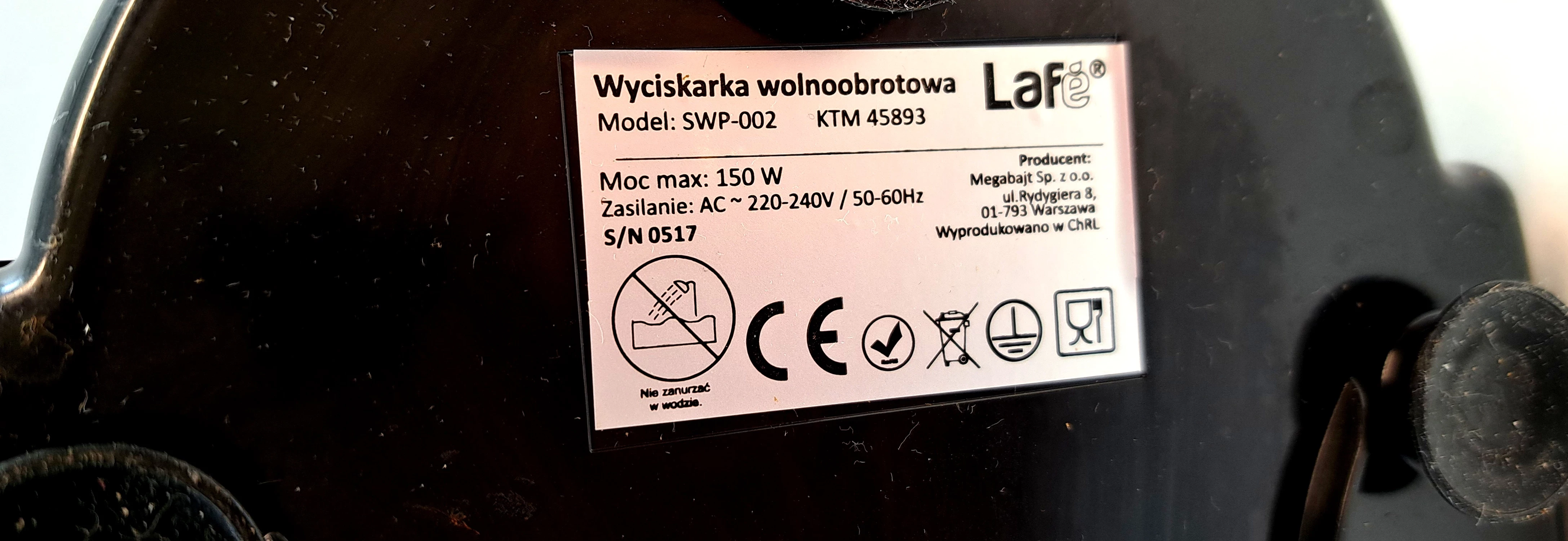 wyciskarka-wolnoobrotowa-pionowa-lafe-swp-002-150-ean-gtin-5907512861479