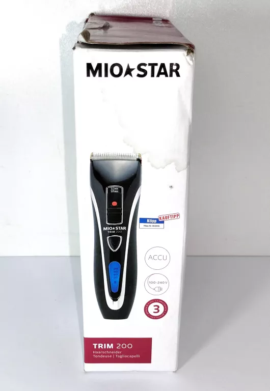 MIO STAR TRIM 200 MASZYNKA DO WŁOSÓW