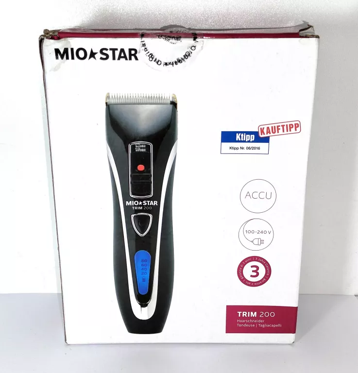 MIO STAR TRIM 200 MASZYNKA DO WŁOSÓW