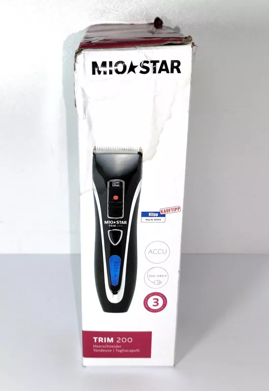 MIO STAR TRIM 200 MASZYNKA DO WŁOSÓW