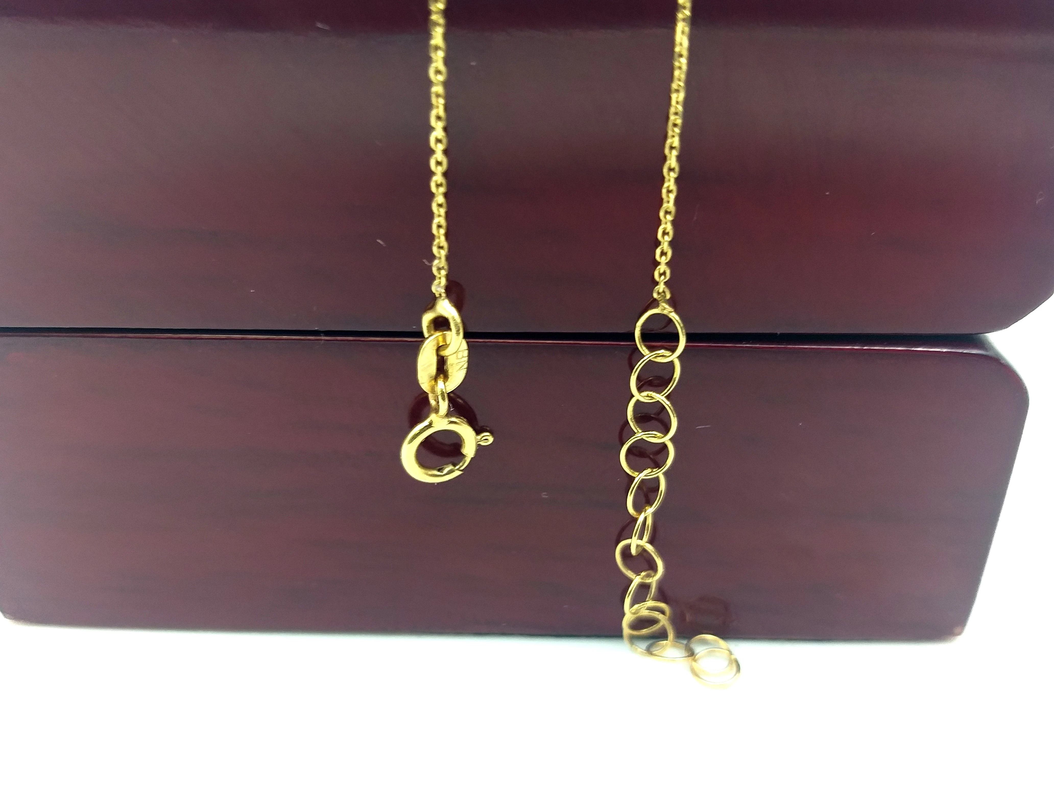 nowa-zlota-bransoletka-serce-kolo-585-122-g-19-cm-dlugosc-calkowita-1900