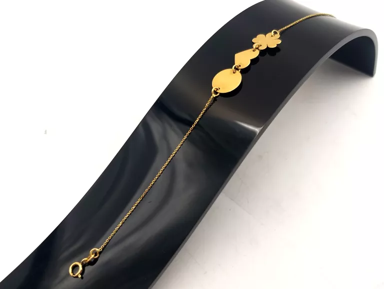 nowa-zlota-bransoletka-serce-kolo-585-122-g-19-cm-stan-11323-1