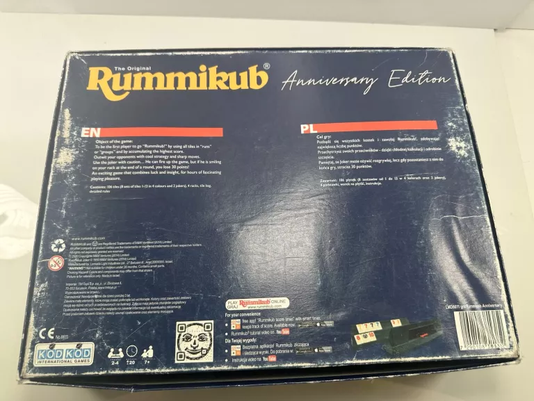 RUMMIKUB WYDANIE ROCZNICOWE 70-LECIE 70 LAT