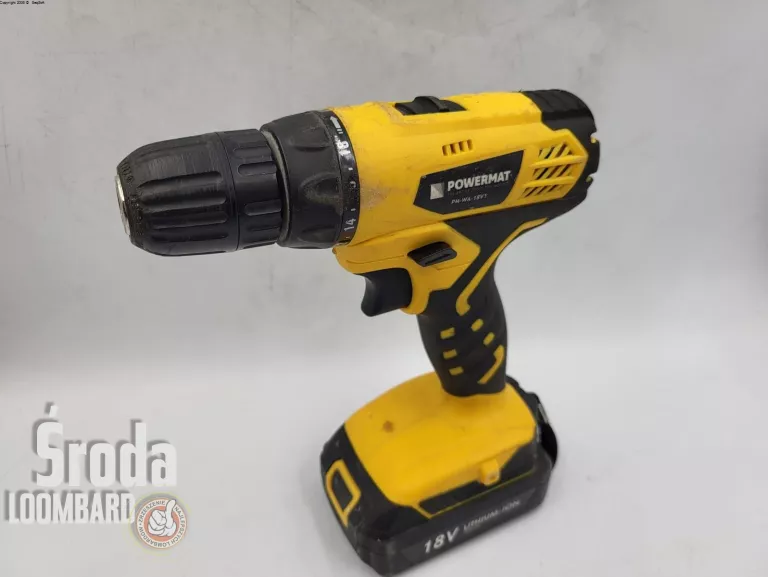 wkretarka-pm-wa-18v-pro-powermat-komplet-stan-uzywany