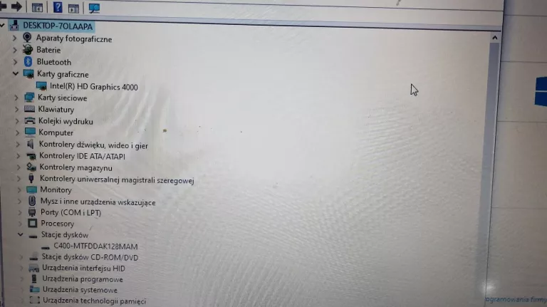 LAPTOP ACER ASPIRE V5-571P WIN 10/4GB/128GB/I7