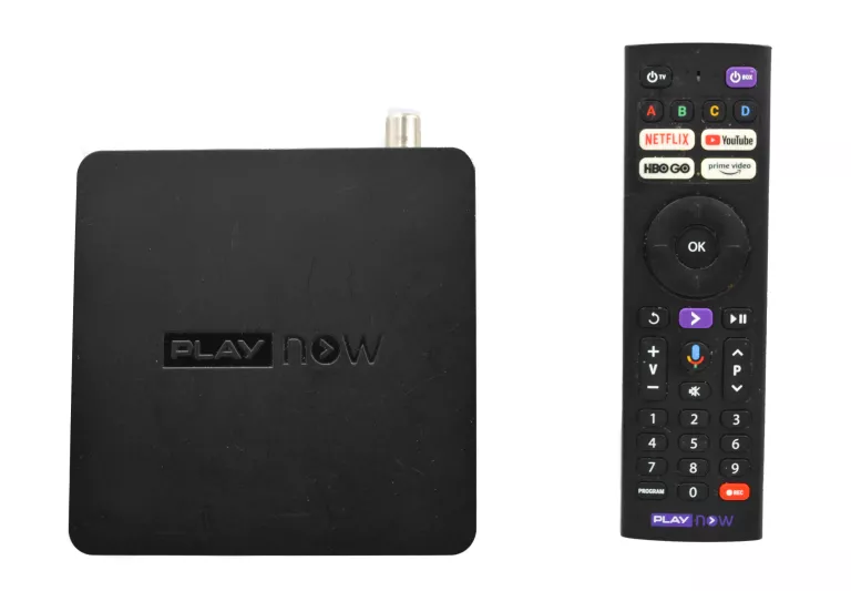 ODTWARZACZ MULTIMEDIALNY PLAY NOW TV BOX 4K HDR