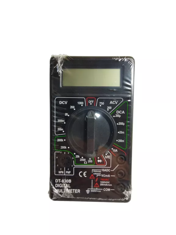 MIERNIK / MULTIMETR ELEKTRONICZNY DT-830B