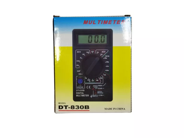 MIERNIK / MULTIMETR ELEKTRONICZNY DT-830B