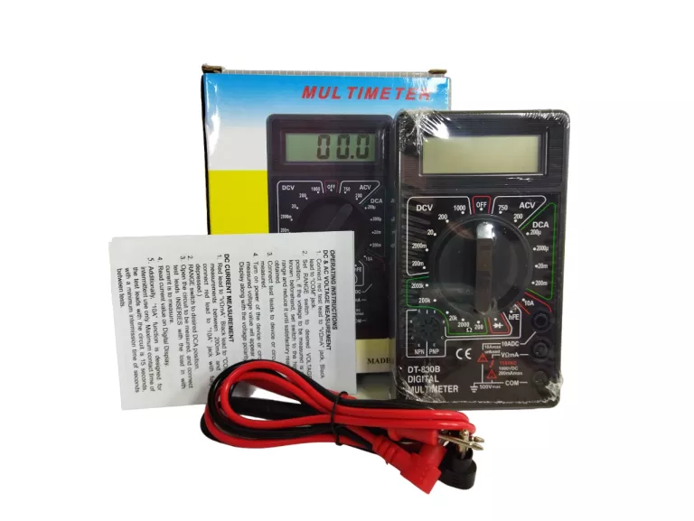MIERNIK / MULTIMETR ELEKTRONICZNY DT-830B