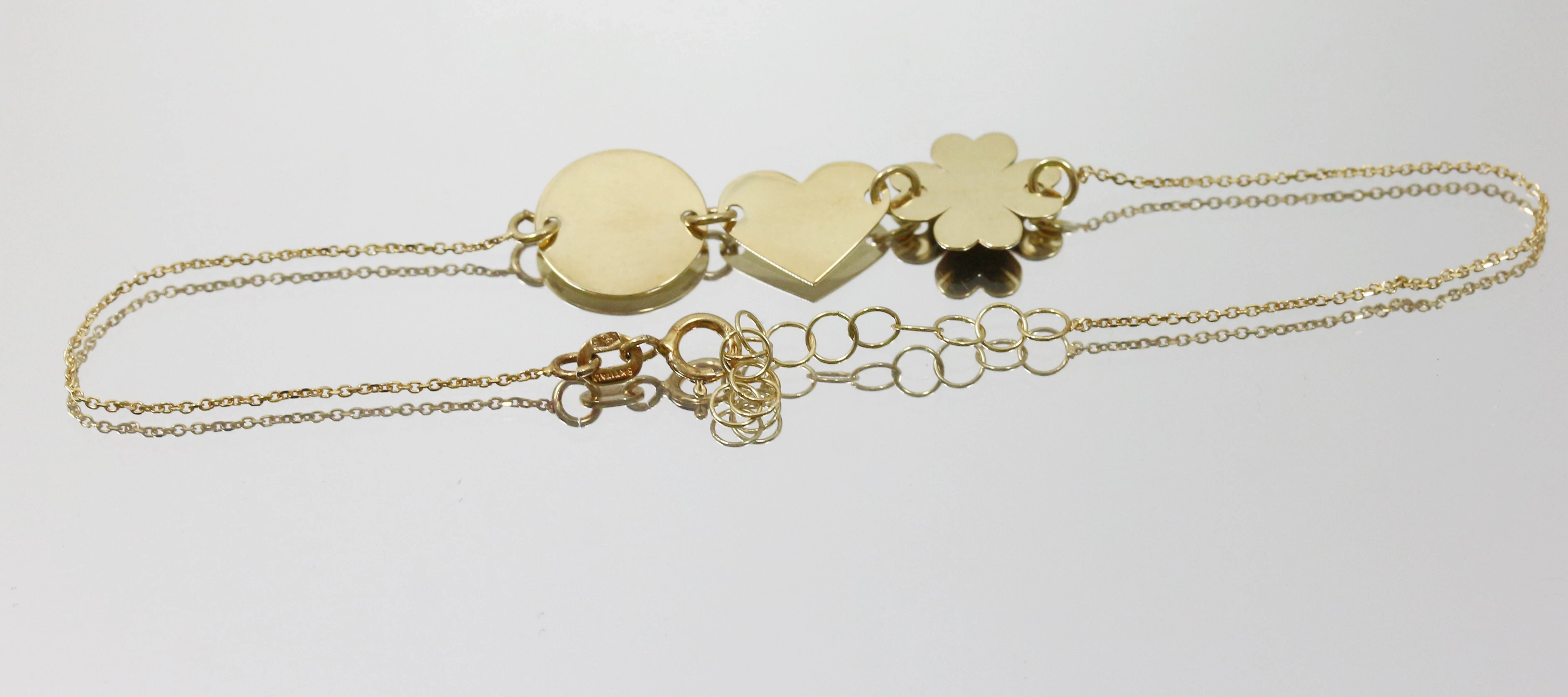 zlota-bransoletka-333-serce-kolo-koniczyna-102gr-stan-11323-1