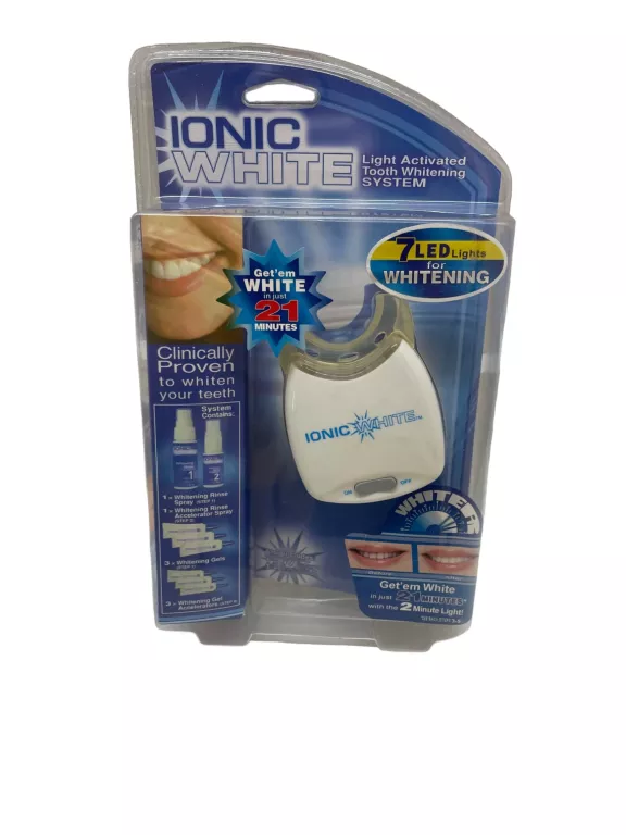 IONIC WHITE ZESTAW D WYBIELANIA ZĘBÓW