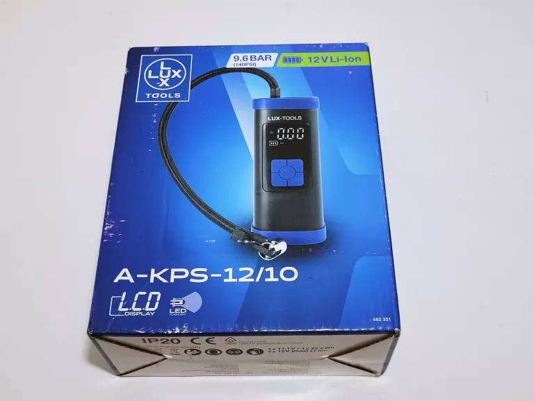 POMPKA POWIETRZA LUX MINI 12V A-KPS-12/10