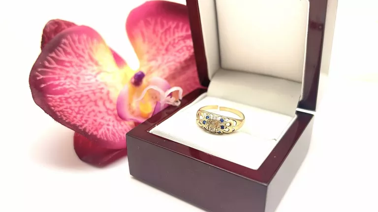 piekny-zloty-pierscionek-218-585-pekniety-stan-uzywany