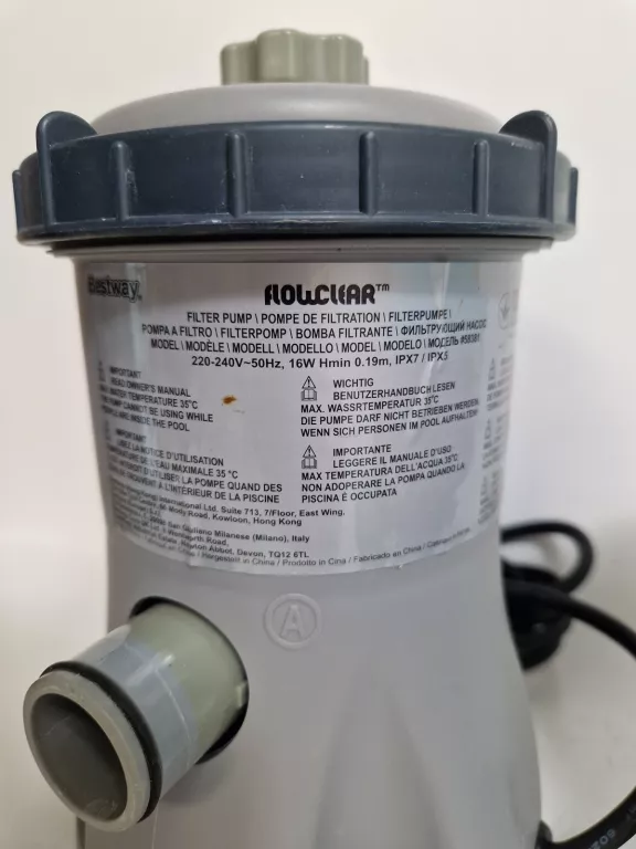 POMPA FILTRUJĄCA BESTWAY 1250L/H BW-58381 FILTR