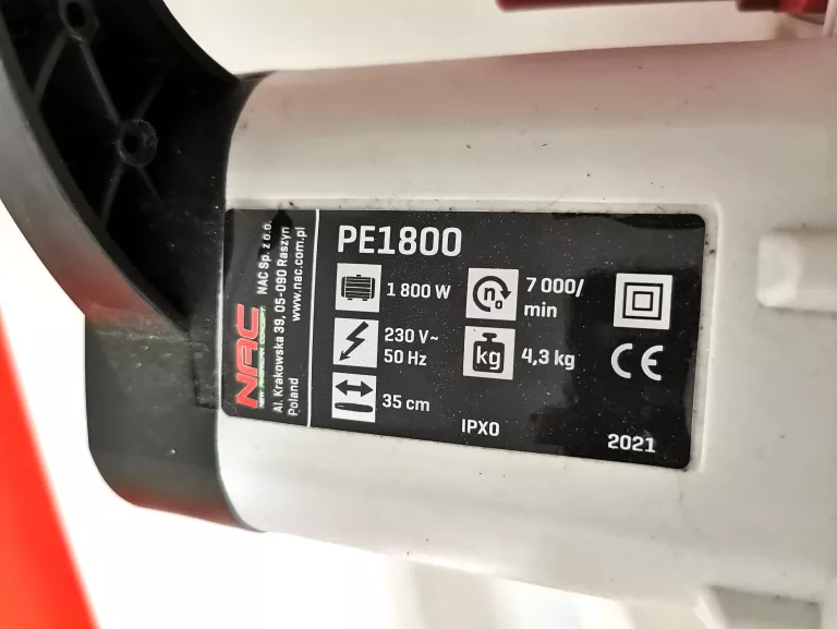 PIŁA ŁAŃCUCHOWA NAC 1800 W