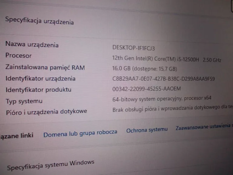 LAPTOP DO GIER! HIRO X750 I5/16GB/1TB+SSD + GWAR!