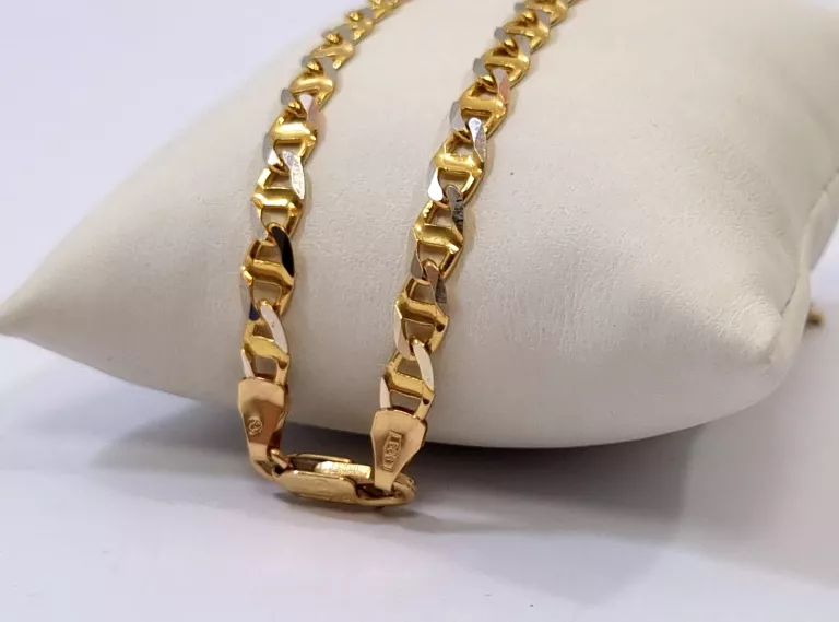MASYWNY ZŁOTY ŁAŃCUSZEK SPLOT GUCCI 13,47 GR 585