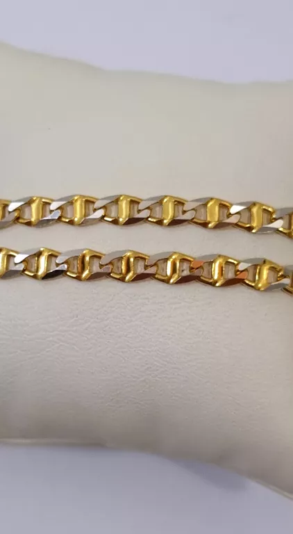 MASYWNY ZŁOTY ŁAŃCUSZEK SPLOT GUCCI 13,47 GR 585