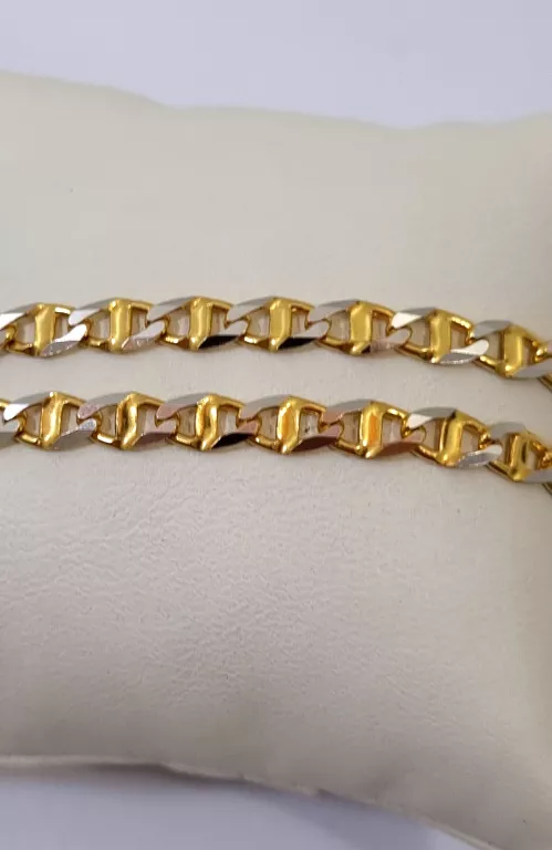 MASYWNY ZŁOTY ŁAŃCUSZEK SPLOT GUCCI 13,47 GR 585