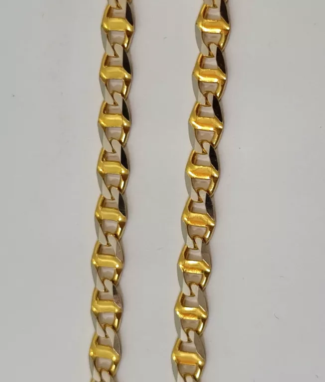 MASYWNY ZŁOTY ŁAŃCUSZEK SPLOT GUCCI 13,47 GR 585