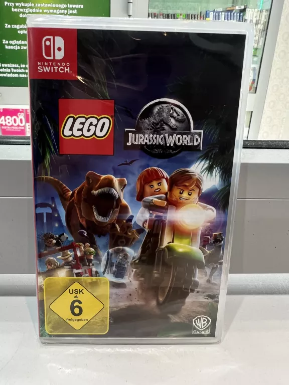 GRA NINTENDO SWITCH LEGO JURASSIC WORLD