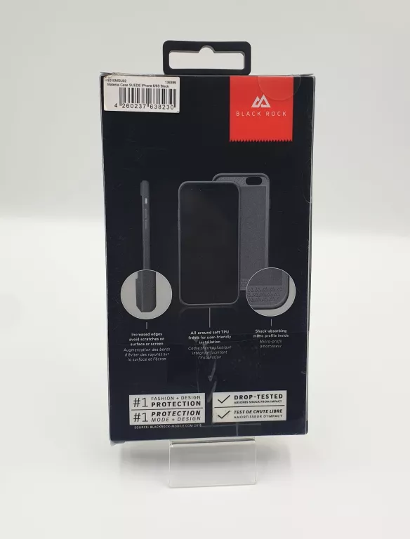 ETUI BLACK ROCK SUEDE DO IPHONE 6/6S CZARNE