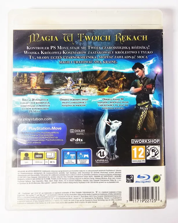 GRA SORCERY ŚWIAT MAGII PS3