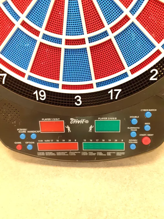 CRIVIT ELEKTRONICZNA TARCZA DO DARTA