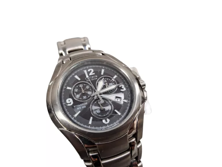 ZEGAREK CITIZEN ECO DRIVE SREBRNY GN-4W-S