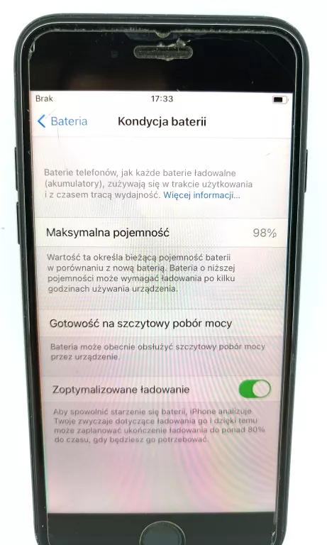 TELEFON IPHONE 7 32 GB 98%
