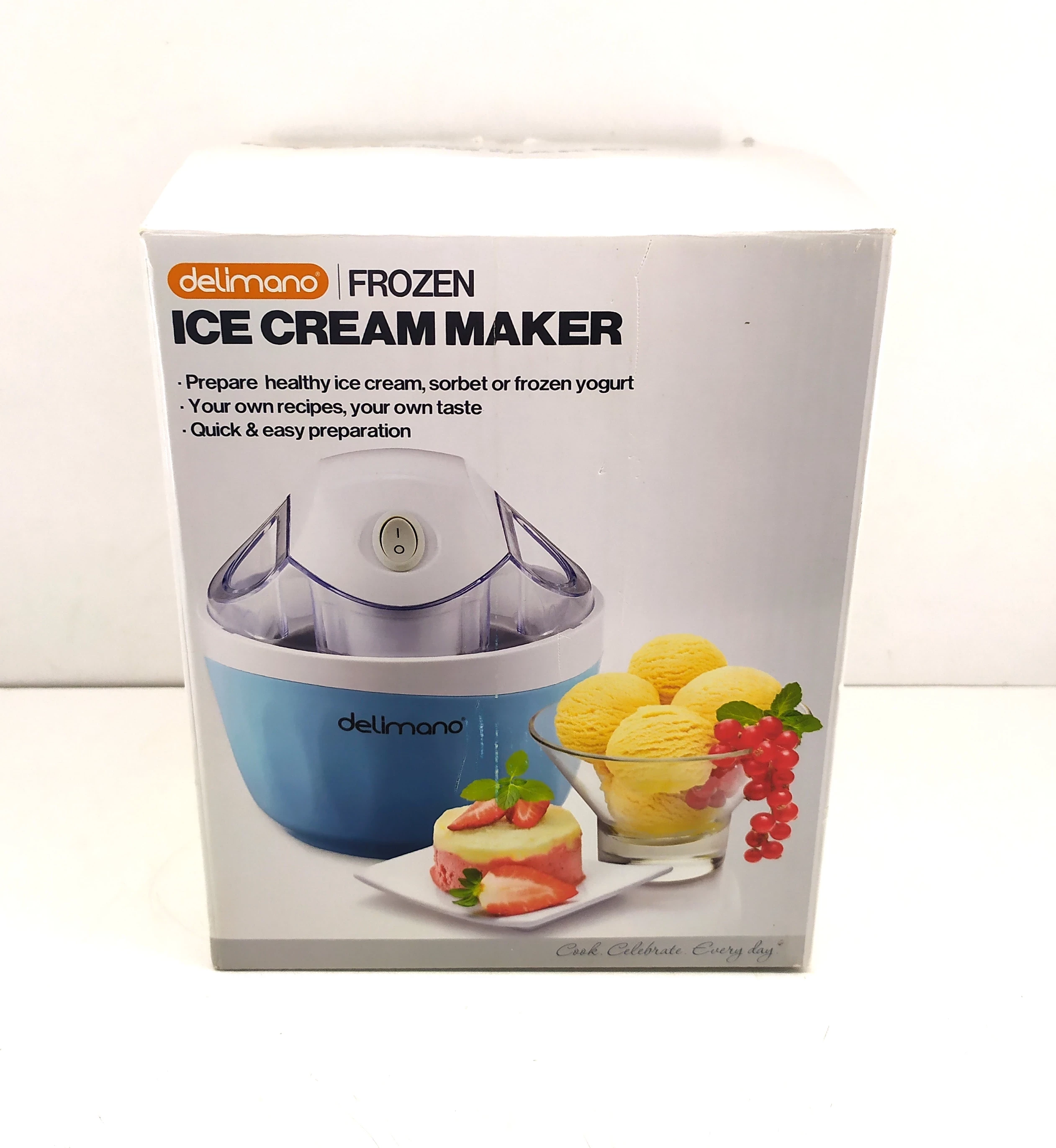 Delimano ice 2025 cream maker recepti