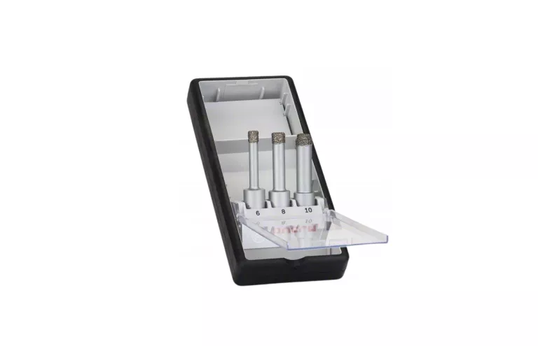 BOSCH ZESTAW WIERTEŁ DIAMENTOWYCH EASY DRY 6/8/10