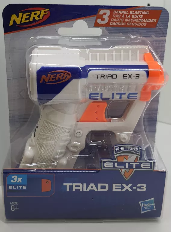 PISTOLET NERF ELITE NSTRIKE TRIAD EX-3