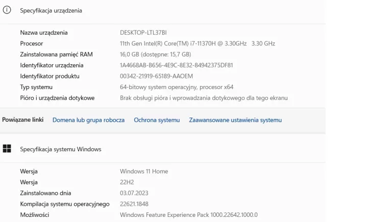 LAPTOP ASUS TUF GAMING F15 I7/RTX3060/512SSD/16RA