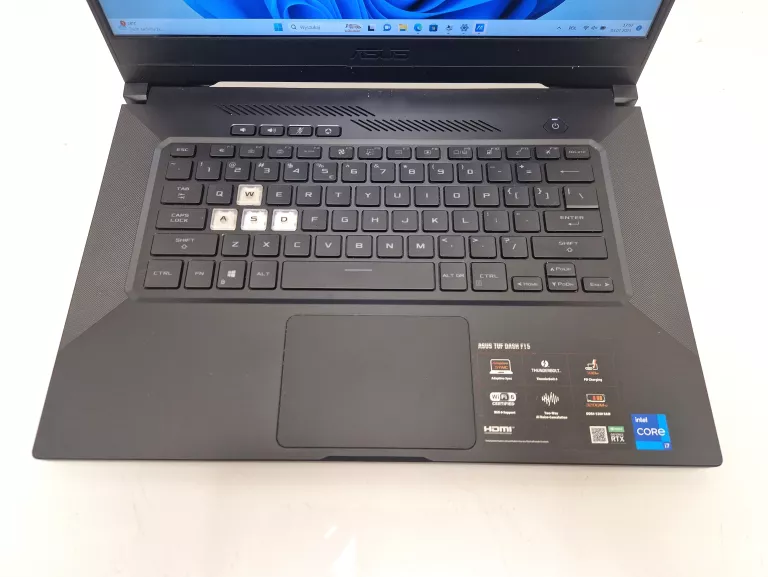 LAPTOP ASUS TUF GAMING F15 I7/RTX3060/512SSD/16RA