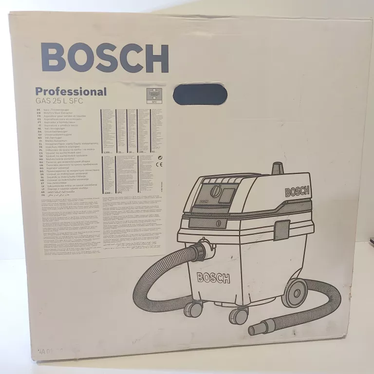 ODKURZACZ PRZEMYSŁOWY BOSCH GAS 25L SFC