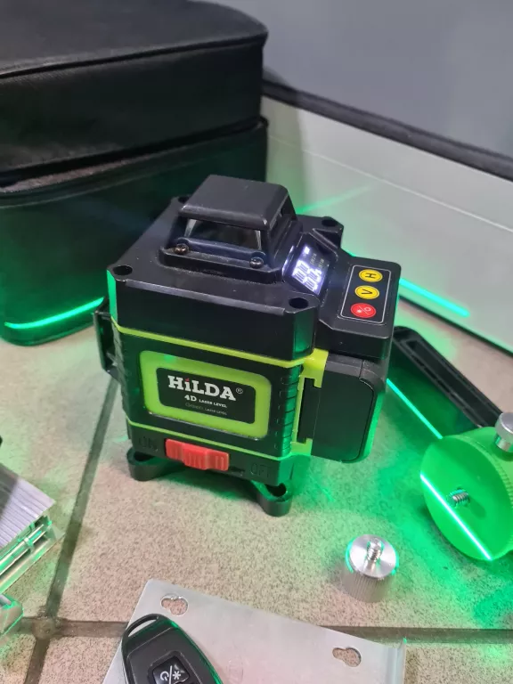 LASER KRZYŻOWY HILDA 4D GREEN PILOT