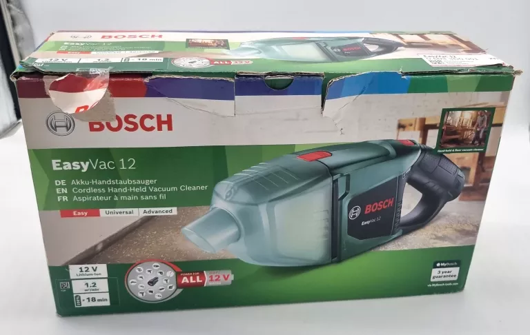 AKUMULATOROWY ODKURZACZ BOSCH EASYVAC 12