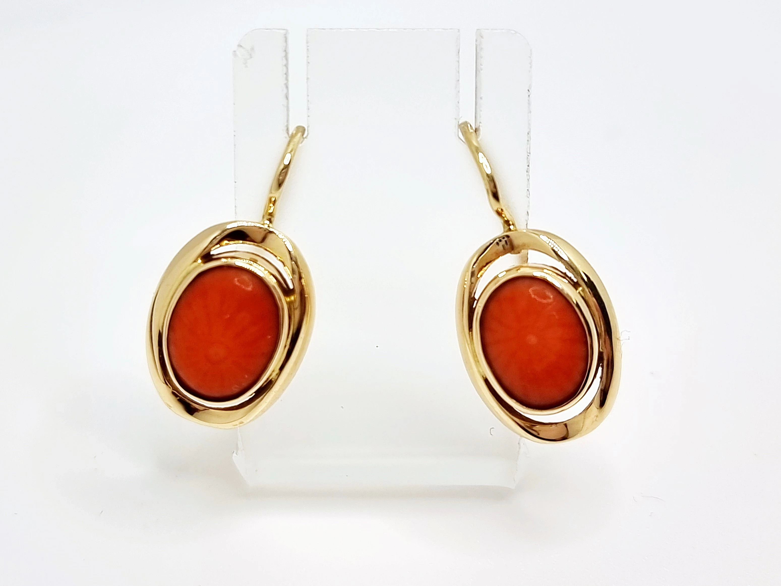 wiszace-zlote-kolczyki-z-koralem-585-14k-437g-marka-inna-marka