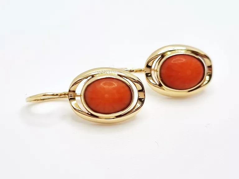wiszace-zlote-kolczyki-z-koralem-585-14k-437g-wlotowa-5b-krakow